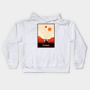 Visit Tatooine Kids Hoodie